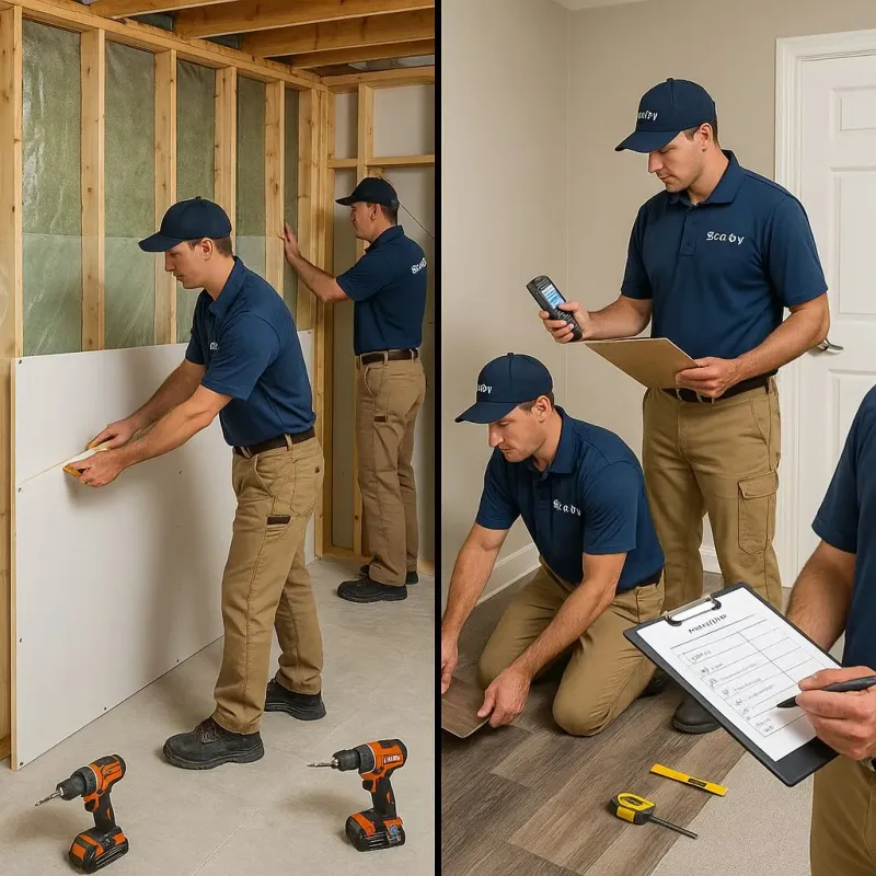Repairs and Reconstruction process in San Juan Capistrano, CA